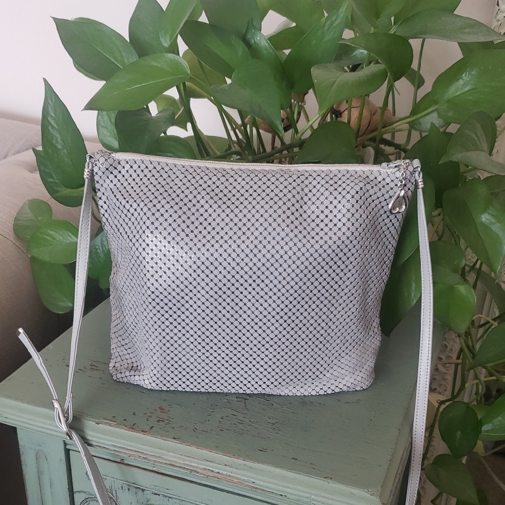 Vintage Whiting and Davis Silver Mesh Bag